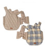 Reversible Plaid Dog Coat