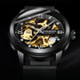 Men's Skeleton Mechanical Luxury Watch