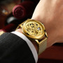 Men's Skeleton Mechanical Luxury Watch