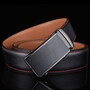 Men's Genuine Cow Leather Automatic Buckle Belt