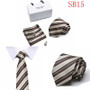 Men's Dress Tie & Cufflink Set