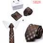 Men's Business Dress Tie & Cufflink Set
