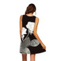 Women's Rose Print Sleeveless Summer Dress