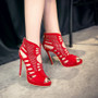 Open Toe Ankle High Heel