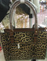 Leopard Print w Wallet Purse Bag