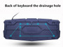 M200 Purple/Blue/Red LED Gaming Keyboard & Mouse