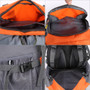 60L Waterproof Backpack with Rain Cover