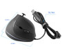 Vertical Gaming Mouse Wired RGB Ergonomic USB Remote 10000 DPI Mouse for Gamer joysticks