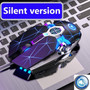 Pro Gaming Mouse 3200DPI Adjustable Silent Mouse Optical LED USB Wired Computer Mouse