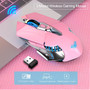 Gaming Mouse Wireless Bluetooth Rechargeable 3 Modes Ergonomic 7 Keys