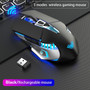 Gaming Mouse Wireless Bluetooth Rechargeable 3 Modes Ergonomic 7 Keys