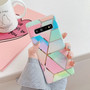 Phone Case For Samsung Galaxy A21S S20 FE Note 20 A41 A51 A71 S10 Plus Electroplate Geometric Marble