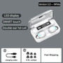 TWS Wireless Earphones Bluetooth Earphones 5.0 8D Bass Stereo waterproof Earbuds Handsfree Headset With Microphone Charging Case