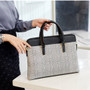 Women Leather Business Briefcase Bag /Messenger Lady Leather Handbag Office Work Bags