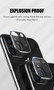 Metal Frame + Tempered Glass Back Full Cover Camera Lens Case For iPhone 11 Pro