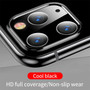 Metal Frame + Tempered Glass Back Full Cover Camera Lens Case For iPhone 11 Pro