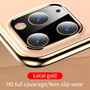 Metal Frame + Tempered Glass Back Full Cover Camera Lens Case For iPhone 11 Pro