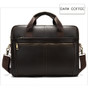 Briefcase Messenger Bag  Genuine Leather 14'' laptop bag
