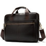 Briefcase Messenger Bag  Genuine Leather 14'' laptop bag