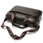 Briefcase Messenger Bag  Genuine Leather 14'' laptop bag