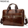 Genuine Leather Messenger bags for laptop