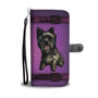 Cairn Terrier Phone Case Wallet - Black