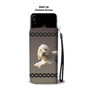 Cockapoo Phone Case Wallet - Cream