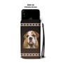 Bulldog Phone Case Wallet - English