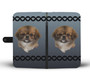 Tibetan Spaniel Puppy Phone Case Wallet