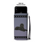 Labradoodle Phone Case Wallet - Black