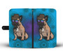 French Bulldog Phone Case Wallet - Blue