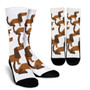 Cartoon Dachshund Socks