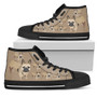 French Bulldog Tan Canvas Shoes