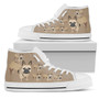 French Bulldog Tan Canvas Shoes