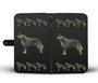 Australian Cattle Dog Phone Case Wallet - Black