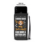 Jack Russell Phone Case Wallet - Work Hard