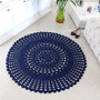 Unique Crochet rug -Crochet pattern-Room decor handmade rug carpet