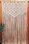 Boho Macrame Wall Hanging-Handmade Art-Woven Wall Hanging- Macrame Curtains