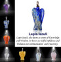 Lapis Lazuli Angel Pendant Crystal Pendant Stone Pendant for Reiki Healing