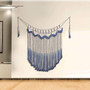 Woven Macrame Wall Hanging Natural Cotton Handmade Woven Tapestry Art Home Wall Decor 42x57.5in: