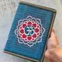 Ohm Mandala Handpainted Yoga Journal