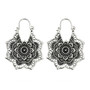 Antique silver Gypsy  Indian Tribal Earrings