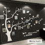 3D Wall Stickers Photo Frame Tree Wall Stickers DIY Wall Decor Livingroom Bedroom Decoration Poster