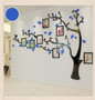 3D Wall Stickers Photo Frame Tree Wall Stickers DIY Wall Decor Livingroom Bedroom Decoration Poster