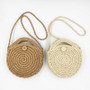 Handmade Rattan Woven Round Summer Beach Bag