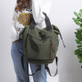 Casual Nylon Waterproof Backpack for Women