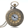 Vintage Charm Roman Number Pocket Watch