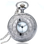 Vintage Charm Roman Number Pocket Watch