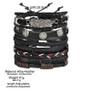 Vintage Multilayer Handmade Men Leather Bracelets