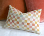 12x18 Nursery Pillow Cover / 12x18 Pink pillow cover / Orange 12x18 pillow / Aqua 12x18 Cushion Cover / 12x18 Cream Raw Silk Pillowcase